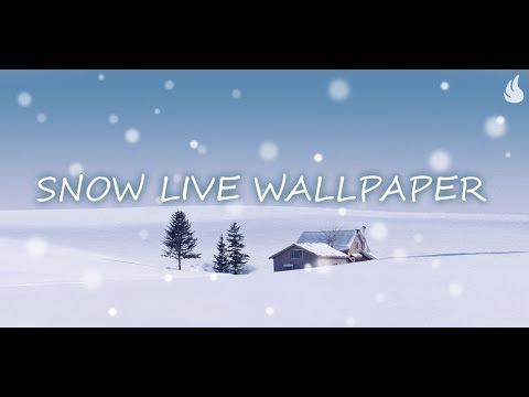 Neve papel de parede ao vivo