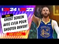 Tuto nba2k  obtenir des occasions de shoots avec des ghosts screens l1  lb pour annuler pick