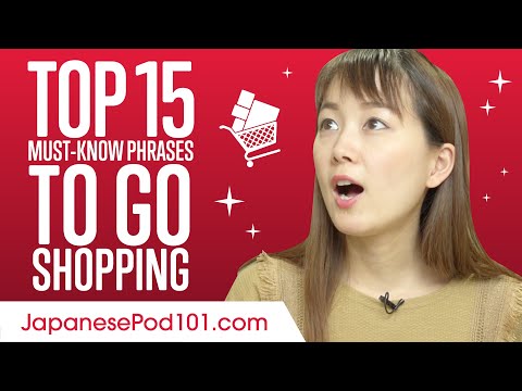 Top 15 Must-Know Japanese Phrases to Go Shopping in Japan