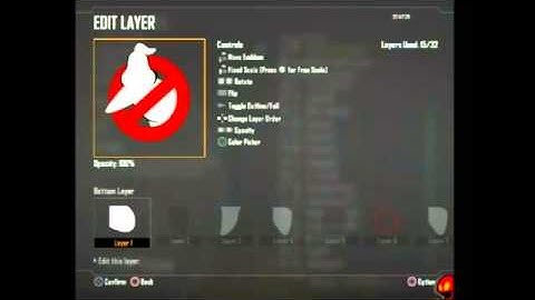 Black Ops 2 Emblem - Ghostbusters Logo - COD Tutorial