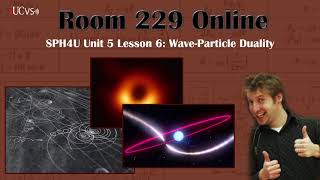 SPH4U Unit 5 Lesson 6: Wave-Particle Duality