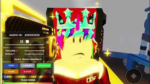 Roblox Klaradrottning pinewood computer core trains driver and boombox