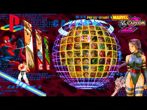 ✅ how to unlock all characters marvel vs capcom 2