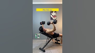 The Only Home Gym Equipment You Truly Need: Dumbbell Bench Training!
