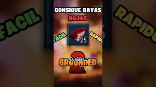 Dónde encontrar bayas rojas fácil en Grounded 2