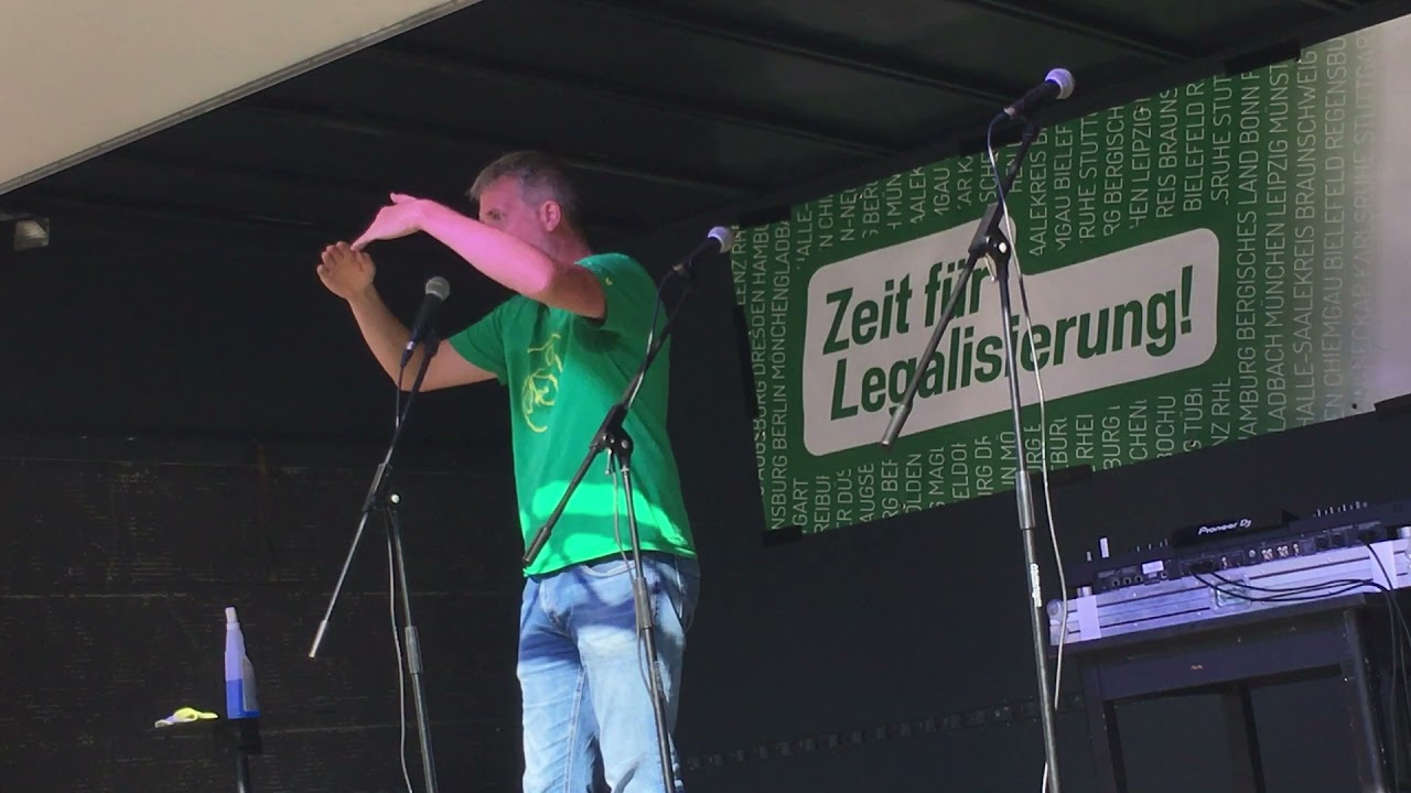 Dieter Janecek, MdB (Bündnis 90/Die Grünen) | „Zeit für Legalisierung“ Demo München 2021