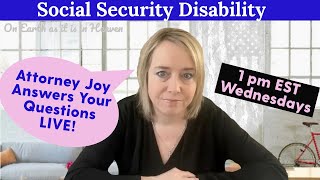 REPLAY — SSDI Strategy — Old Records, DAC Proof &amp; Work Income Questions | E13 • 4/29/26