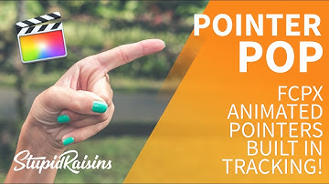 Pointer Pop - 105 Final Cut Pro X Animated Pointers