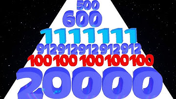Number Merge Run vs Number Master 3D - All Level Gameplay Android, iOS (ASMR Gameplay)