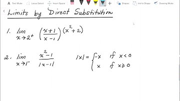 2.4 One sided limits