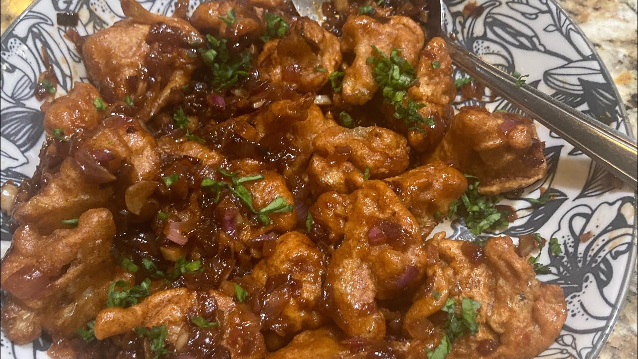 Cauliflower / Gobi Manchurian 