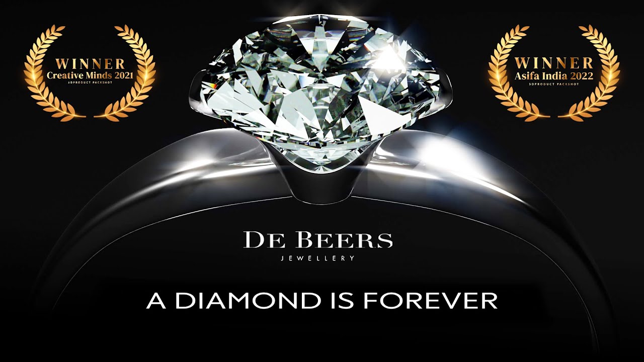 De Beers Rings Product Packshot Winner of Creative Mind 2021