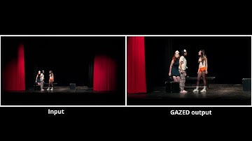 GAZED Gaze-guided Cinematic Editing of Wide-Angle Monocular Video Recordings