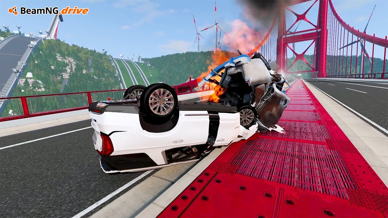 Insane High-Speed Car Crashes in BeamNG.drive | Ultra Realistic Crash ...