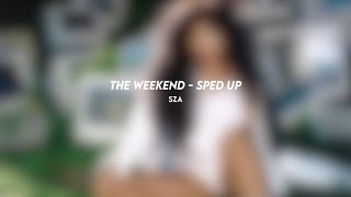 the weekend: sza (sped up)