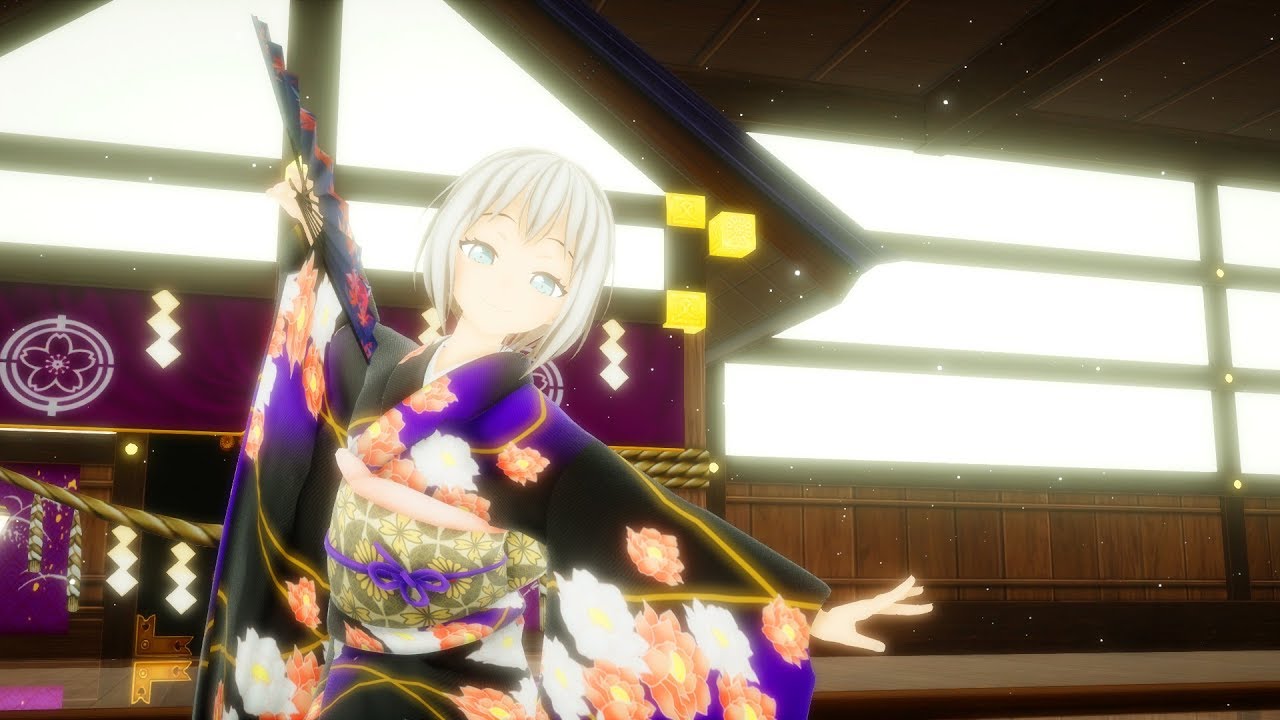 [뱅드림MMD] 아오바 모카로 향희난무 (響喜乱舞 / Kyouki Ranbu)