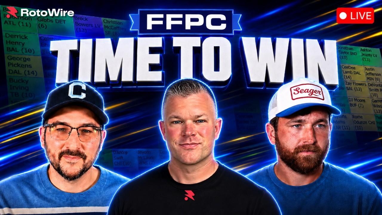 LIVE Fantasy Football Draft: FFPC Big Gorilla w/ Rich Hribar & Scott Barrett artwork