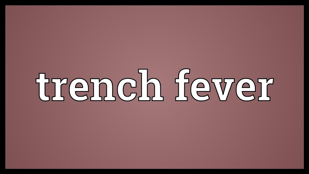 Trench fever Meaning YouTube