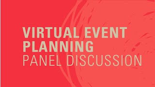 Virtual Event Planning Panel Discussion screenshot 2