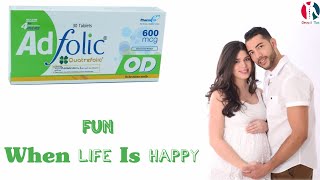 Adfolic Od 600 Mcg Uses In Urdu Quatrefolic Tablet Uses Folic Acid Tablet Uses Pregnancy