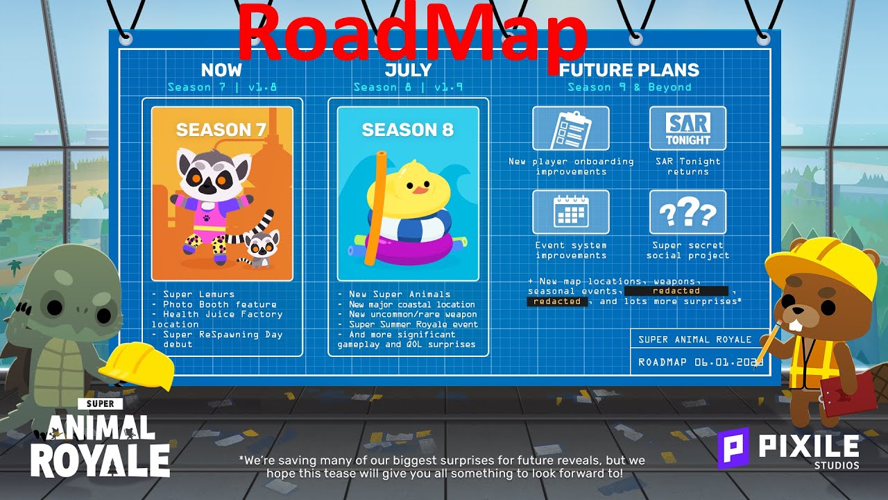 Super Animal Royale 431 Roadmap and Devs YouTube