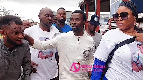 Sule Alao Malaika Show up to Mourn Murphy Afolabi at His 8 Days Fidau Prayer