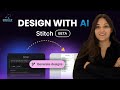 How to Create App Designs in 5 Minutes Using Google Stitch (Free AI Tool)