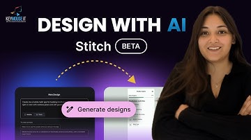 How to Create App Designs in 5 Minutes Using Google Stitch (Free AI Tool)