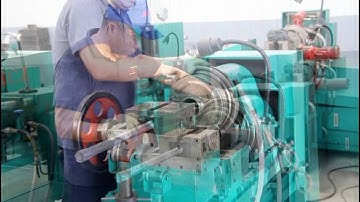 JBCZ Upset forging parallel thread machine operation