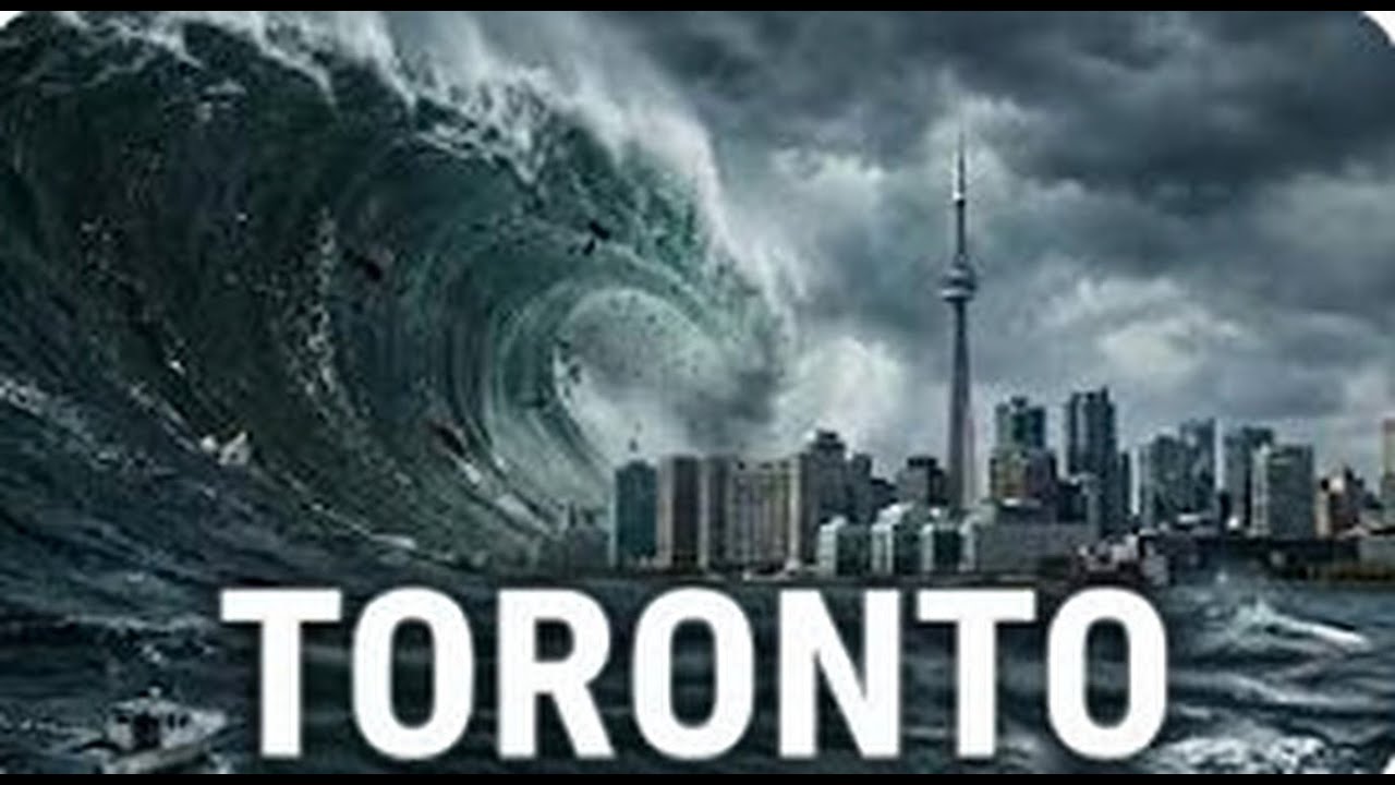 TORONTO TSUNAMI (Super Realistic) | Giant Wave Destroys the City (AI VFX)