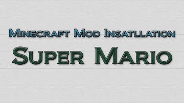 Minecraft 1.3.2 - How to install Super Mario Mod (OUTDATED)