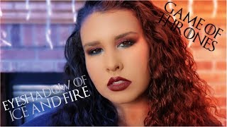 An Eyeshadow Tutorial of Ice and Fire | Game of Thrones Inspired Look! screenshot 2