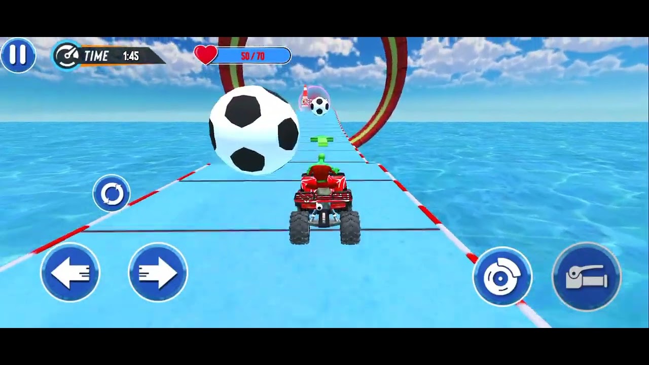 Atv quads bike challenging mission spiderman game android game car game bike driving 3d game 🎮