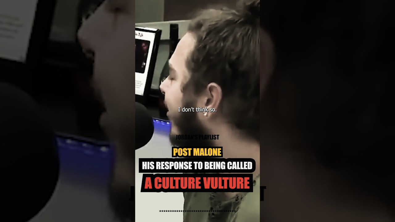 Watch Post Malone’s response to being called a “Culture Vulture” 💯🦍🏅 #postmalone #hiphop #rapper on YouTube Watch Post Malone’s response to being called a “Culture Vulture” 💯🦍🏅 #postmalone #hiphop #rapper on YouTube