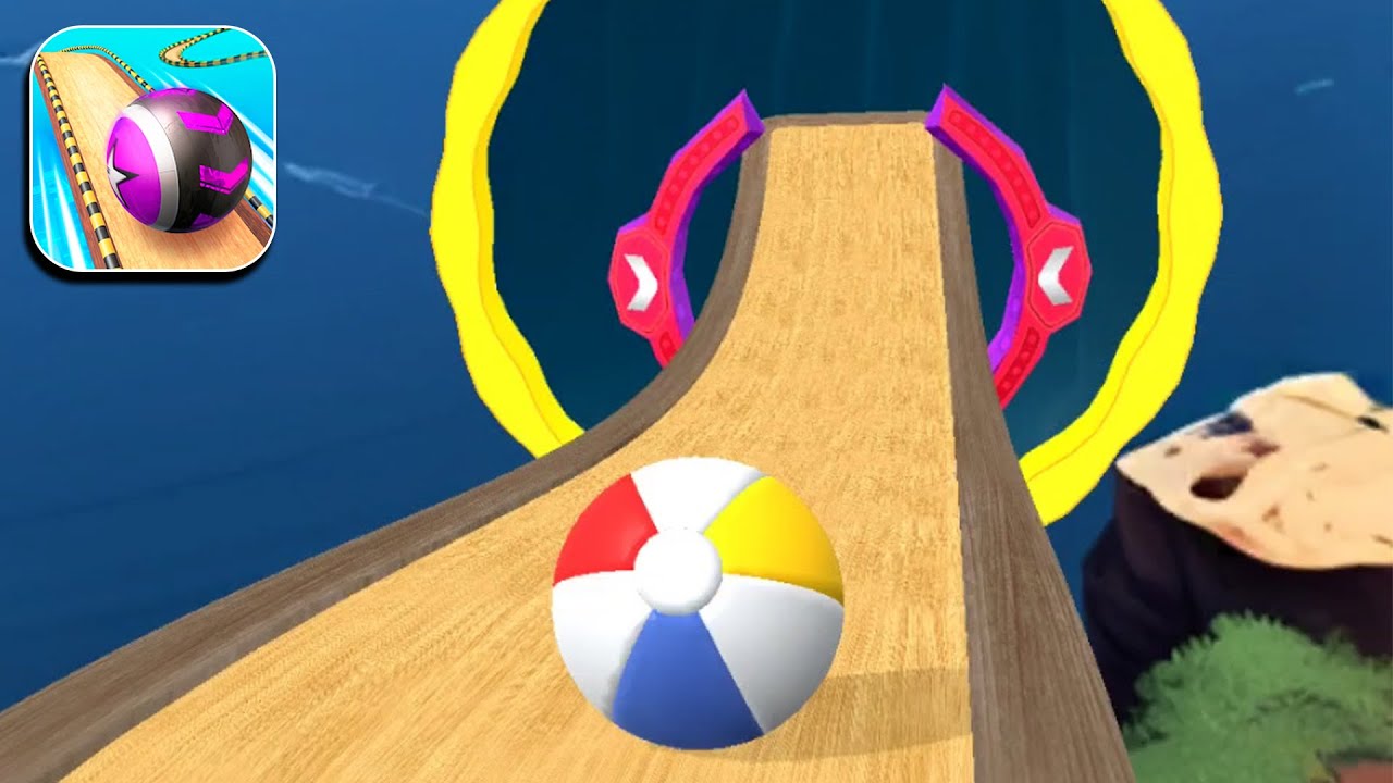 Going Balls 3D Race Gameplay Speedrun Level 77
