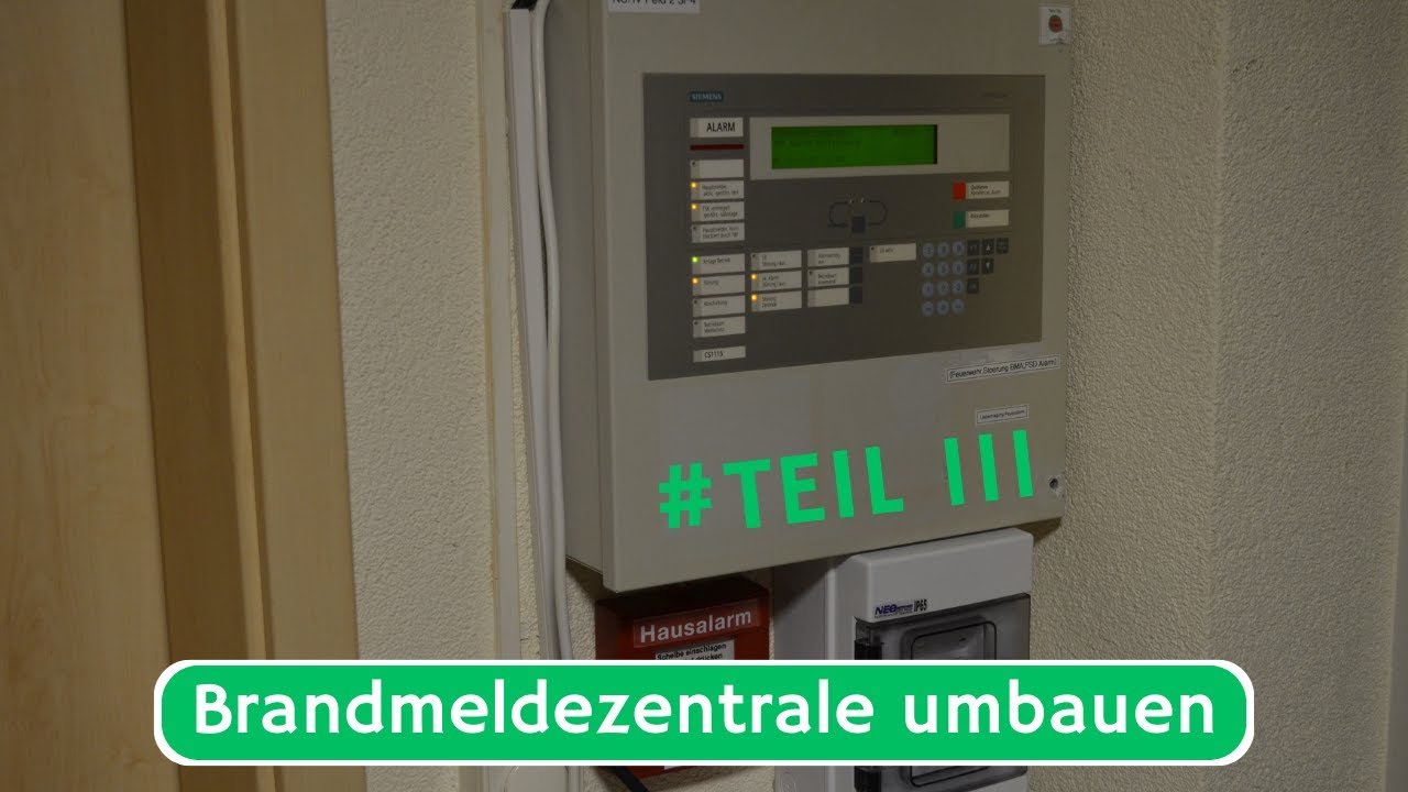 Meine Brandmeldezentrale wird umgebaut! - Teil 3 | Easy Tec