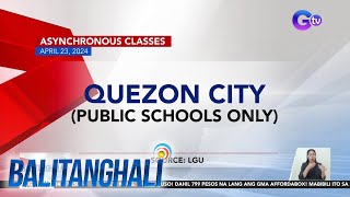 WALANG PASOK at NO FACE-TO-FACE CLASSES (April 23 at 24, 2024) | BT