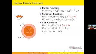 CDC 2021 Presentation - Safe and Robust Motion Planning for Dynamic Robotics via CBFs