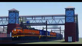 Chasing AER's 2FF2 to Findleyfield! - Trainways | Beta Roblox