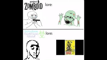 Project Zomboid lore vs Cataclysm dark days ahead lore