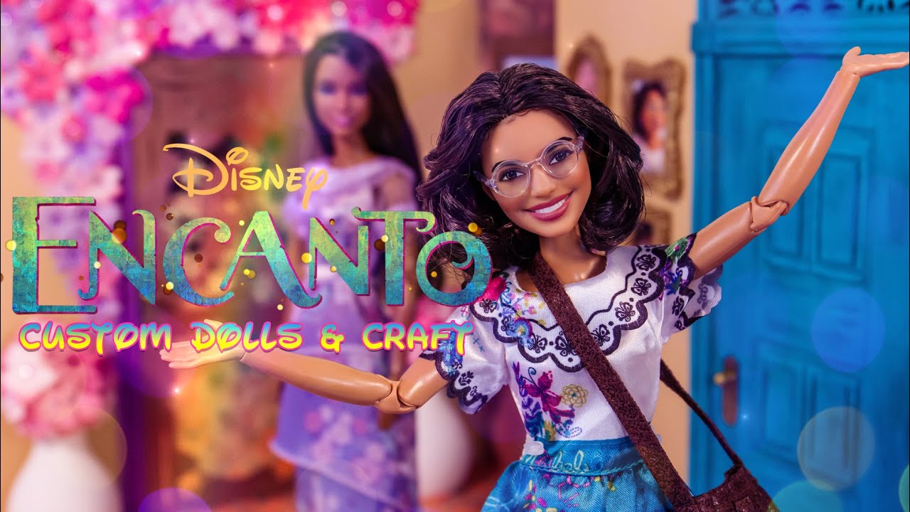Let's Dress Our Barbies in Encanto Inspired Looks and Make an Encanto  Hidden Doll Room 