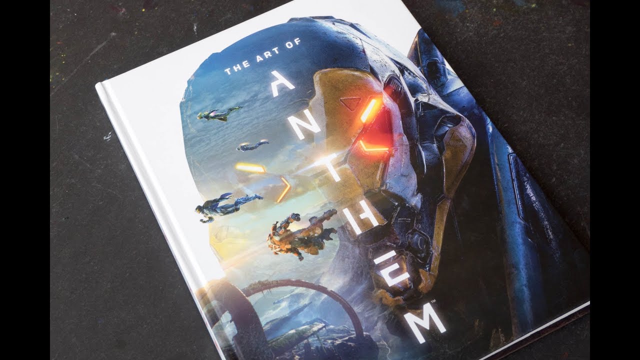 The Art of Anthem (book flip)