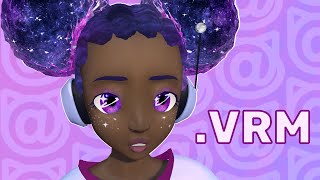 Galaxy Girl Vtuber Model Showcase