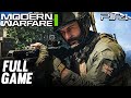 Call of Duty Modern Warfare PS4 Gameplay FULL GAME 