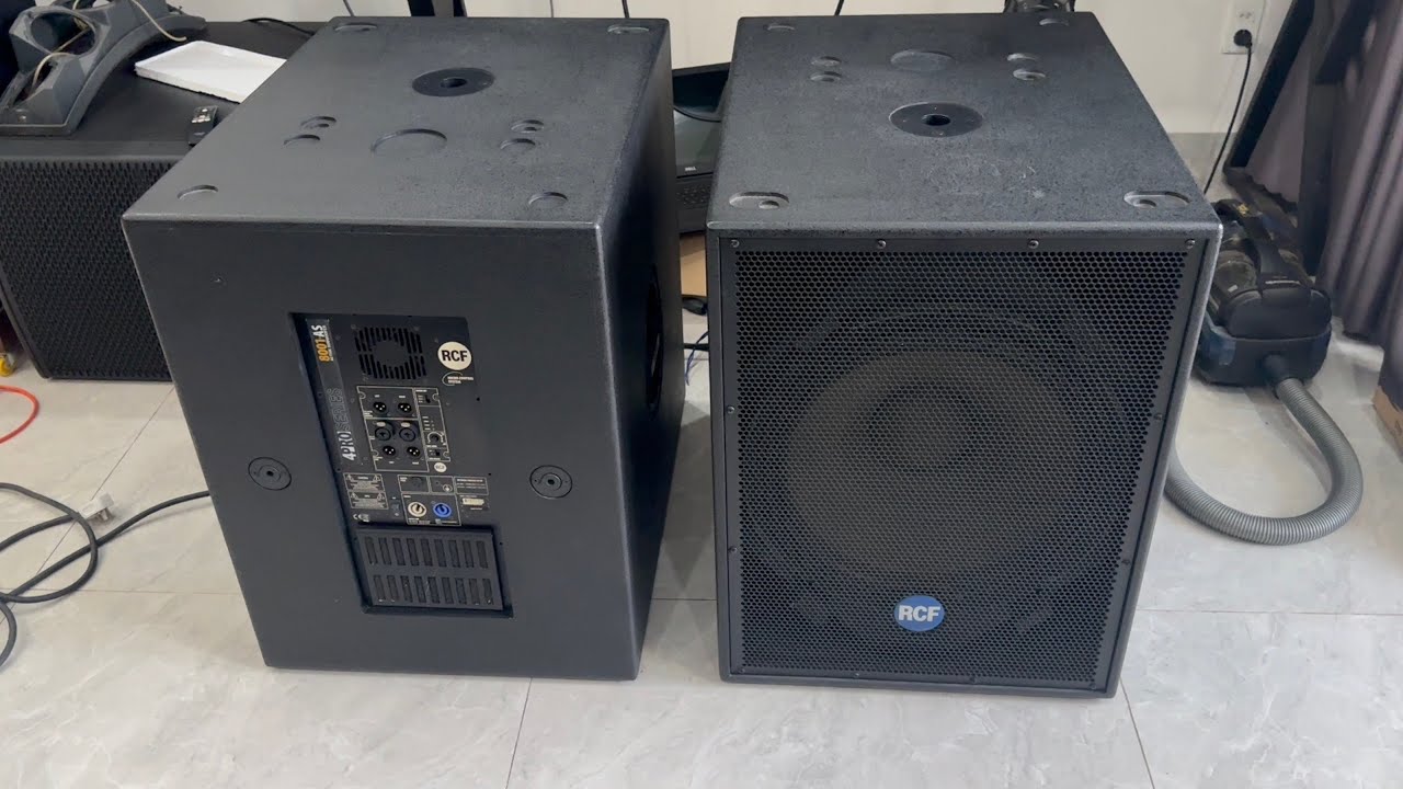 SUB điện RCF bas 50  8001AS spl lên đến 134db made in italy