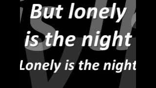Air Supply Lonely Is The Night