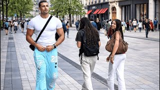 Download Lagu Handsome Giant Enchants the Public on the Streets! Reaction to Safir ❤️ MP3