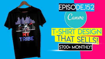How To Make Redbubble Designs That [ SELL ] Canva T Shirt & Sticker Tutorial For PASSIVE INCOME 2020