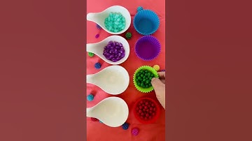 🌈 Oddly satisfying reverse color sorting | beads 🫶🥳🤷‍♀️👏😹 #shorts #funny #viral
