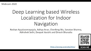 MobiCom 2020 - Deep Learning based Wireless Localization for Indoor Navigation screenshot 5